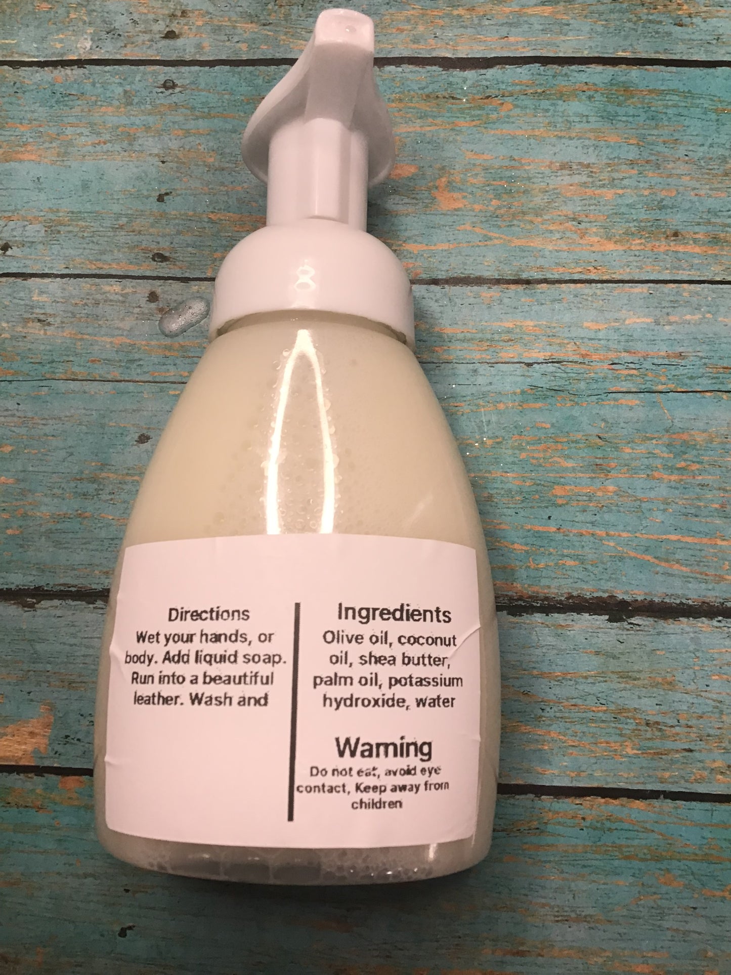 Foaming hand soap 8 oz