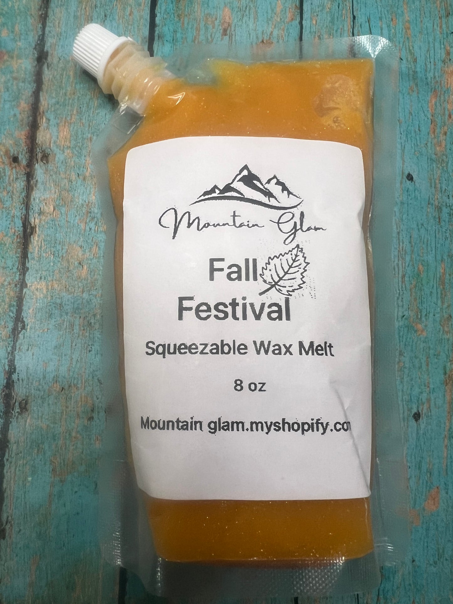 Squeezable wax melts
