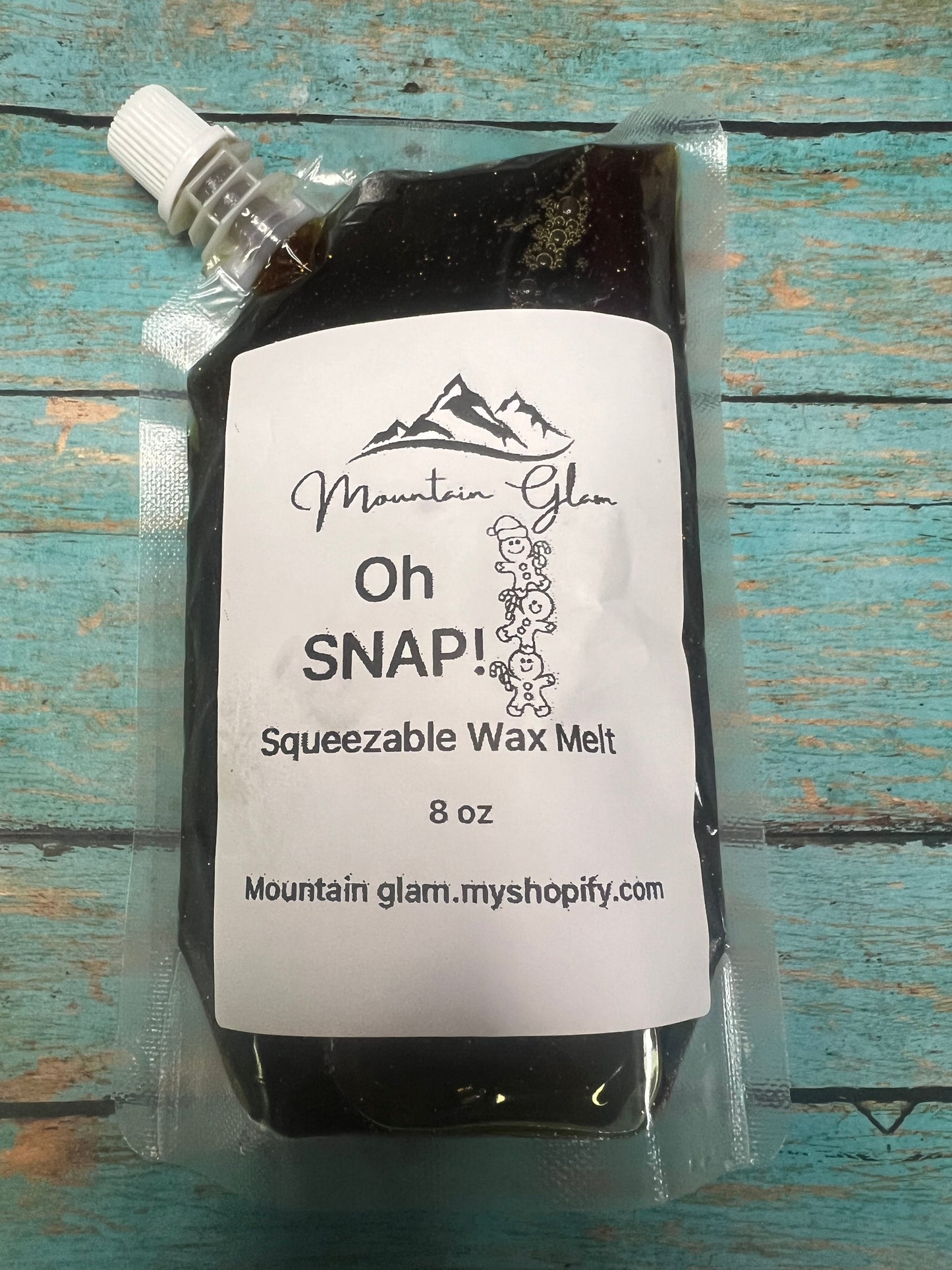 Squeezable wax melts