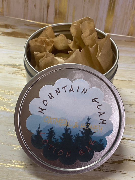 Lotion bar. Oatmeal and honey scent